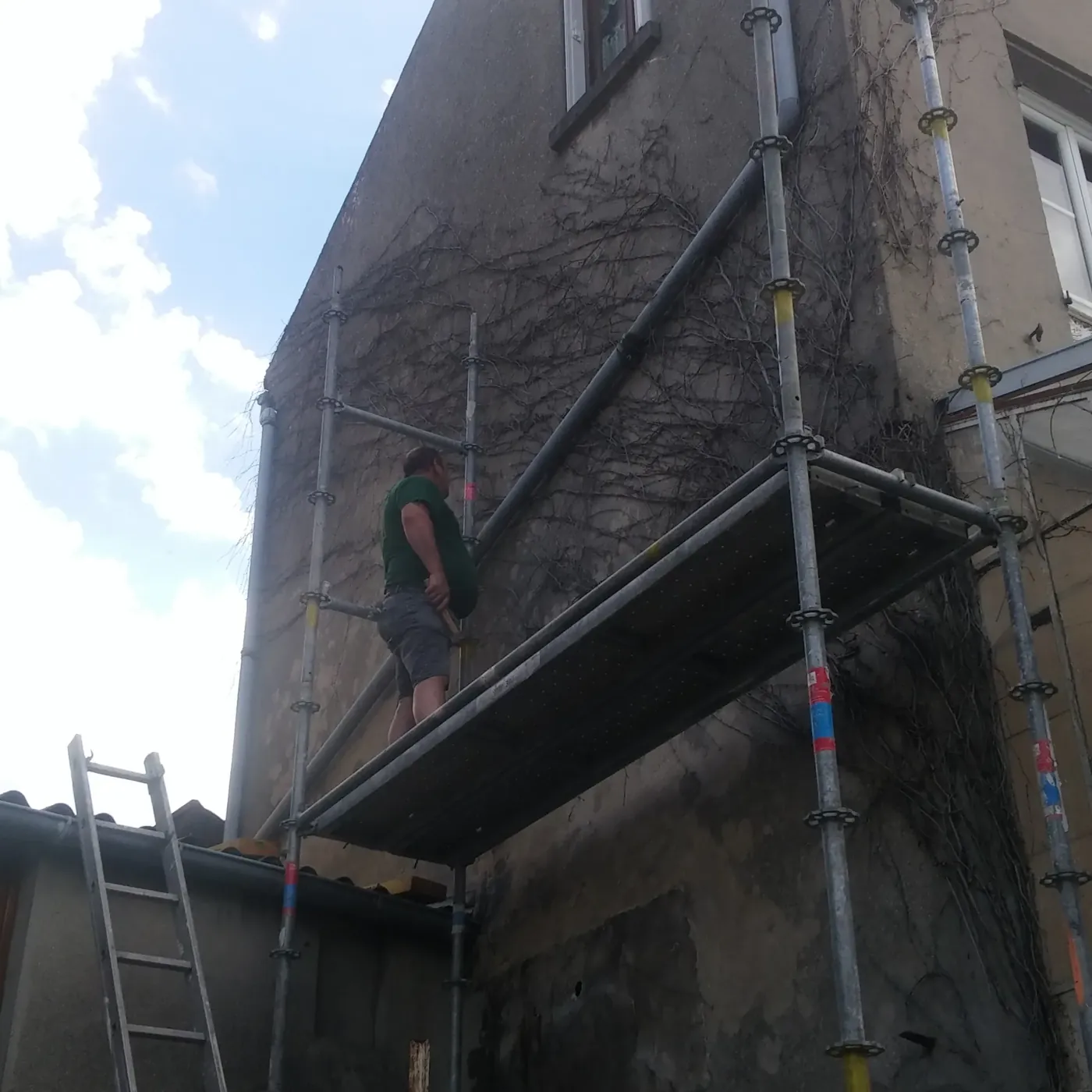 Ravalement de façade : enduit et finition — avant travaux